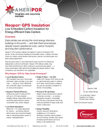 Preview thumbnail for Neopor GPS in Data Centers